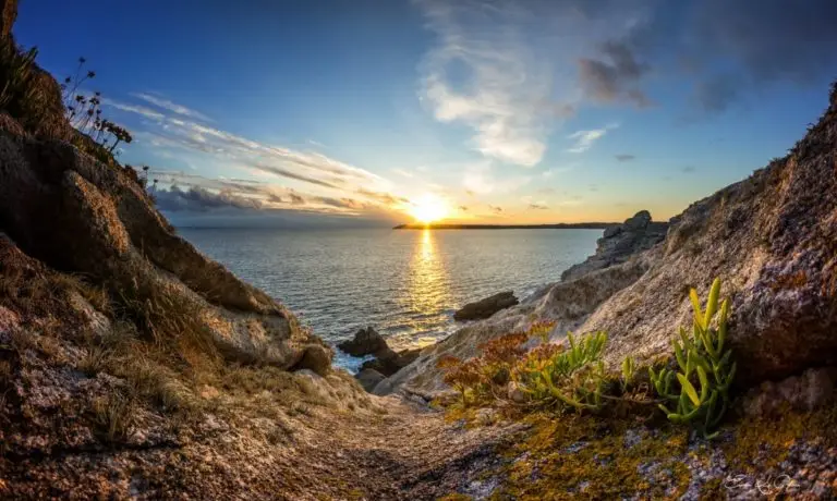 photo des falaises de Deolen